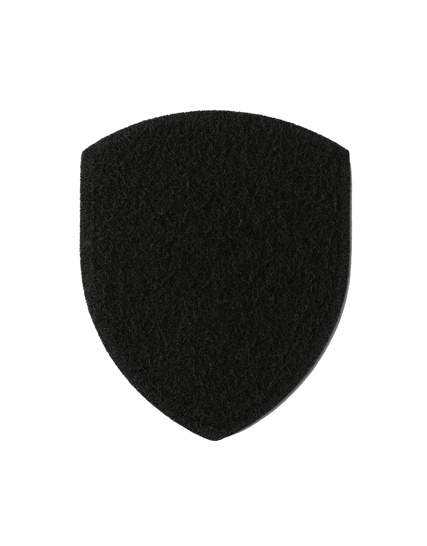 Rückseite des Italia Klettpatches mit schwarzer Velcro-Fläche zur schnellen Montage auf Tactical Vests, Rucksäcken, Caps und Sport-Ausrüstung, robust verarbeitet und langlebig für Training & Outdoor.