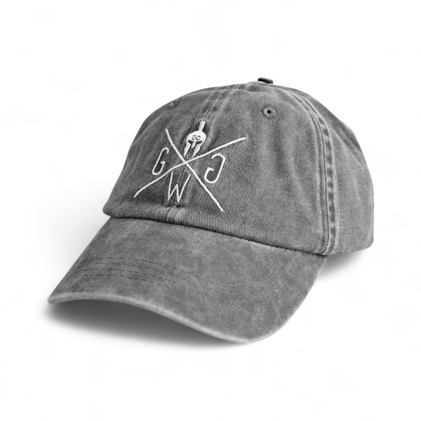 California Baseball Cap Stonewashed – Vintage-inspirierte Cap mit hochwertiger Stickerei und verstellbarem Metallverschluss, ideal für Sport, Reisen und Streetwear.