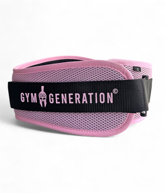 Stylischer Gewichthebergürtel für Frauen in Pink – ergonomisch & atmungsaktiv