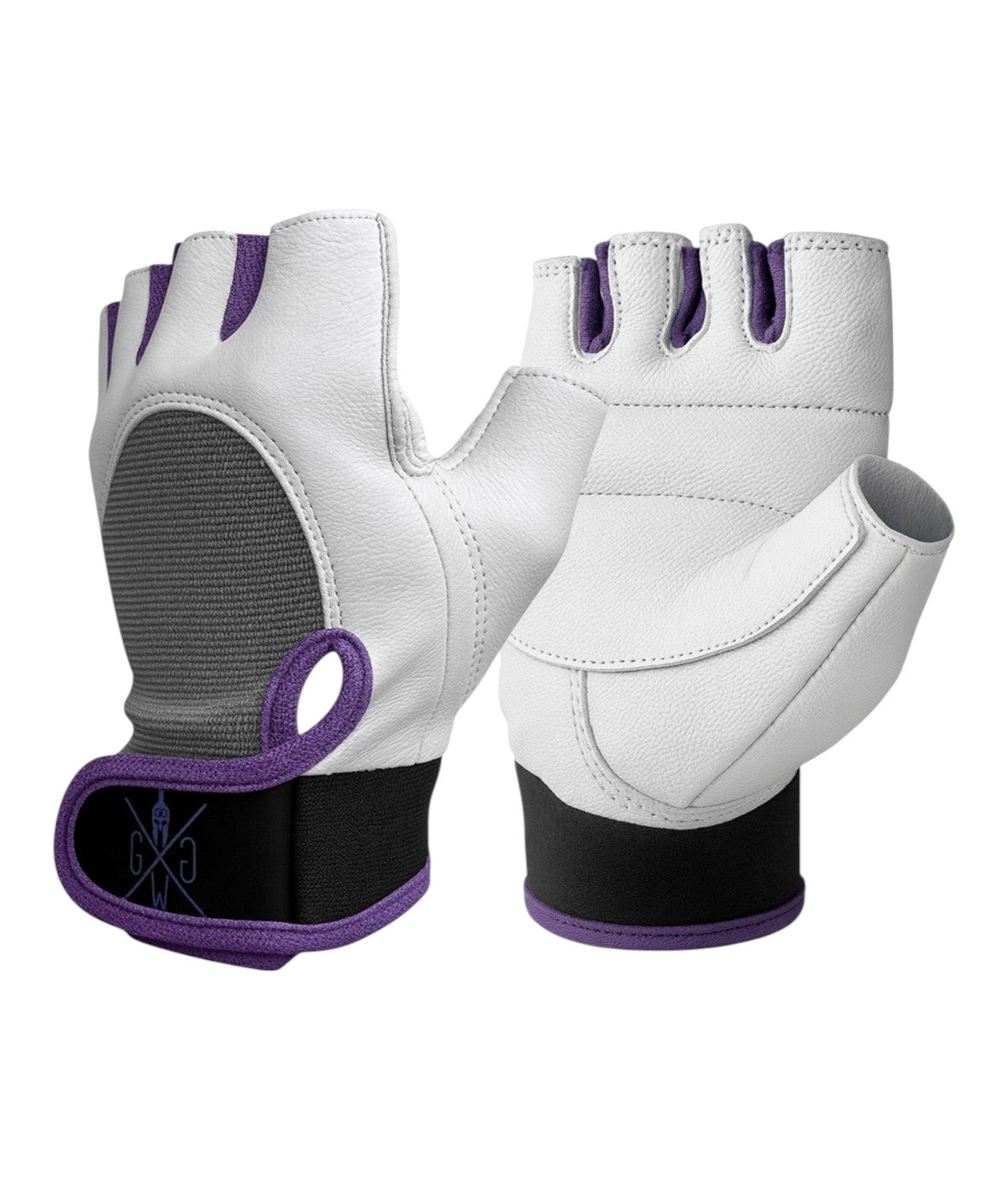 Fitnesshandschuhe Damen Lavendel