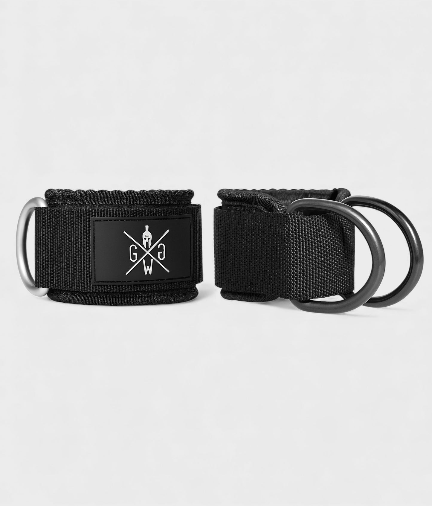 Gym Generation Ankle Straps im Set – gepolsterte Knöchelriemen mit robusten Doppel-D-Ringen für Kabelzug; Premium Fitness-Zubehör für Po-, Bein- und Krafttraining.