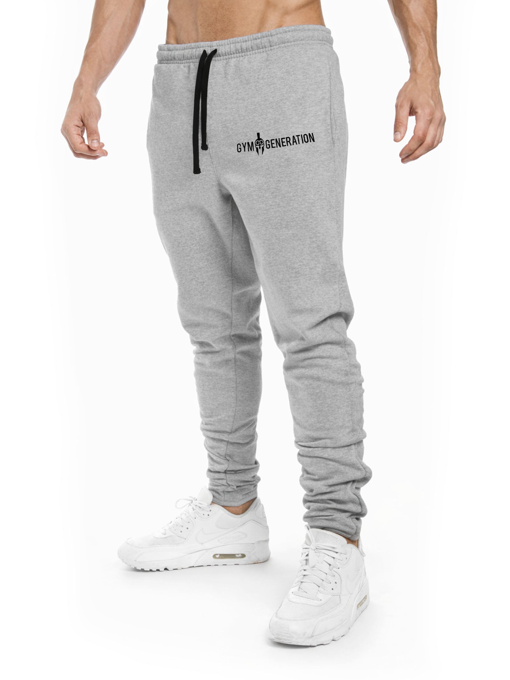 Men's Grey Gym Joggers – Perfect for Gym Leisure – Gym Generation