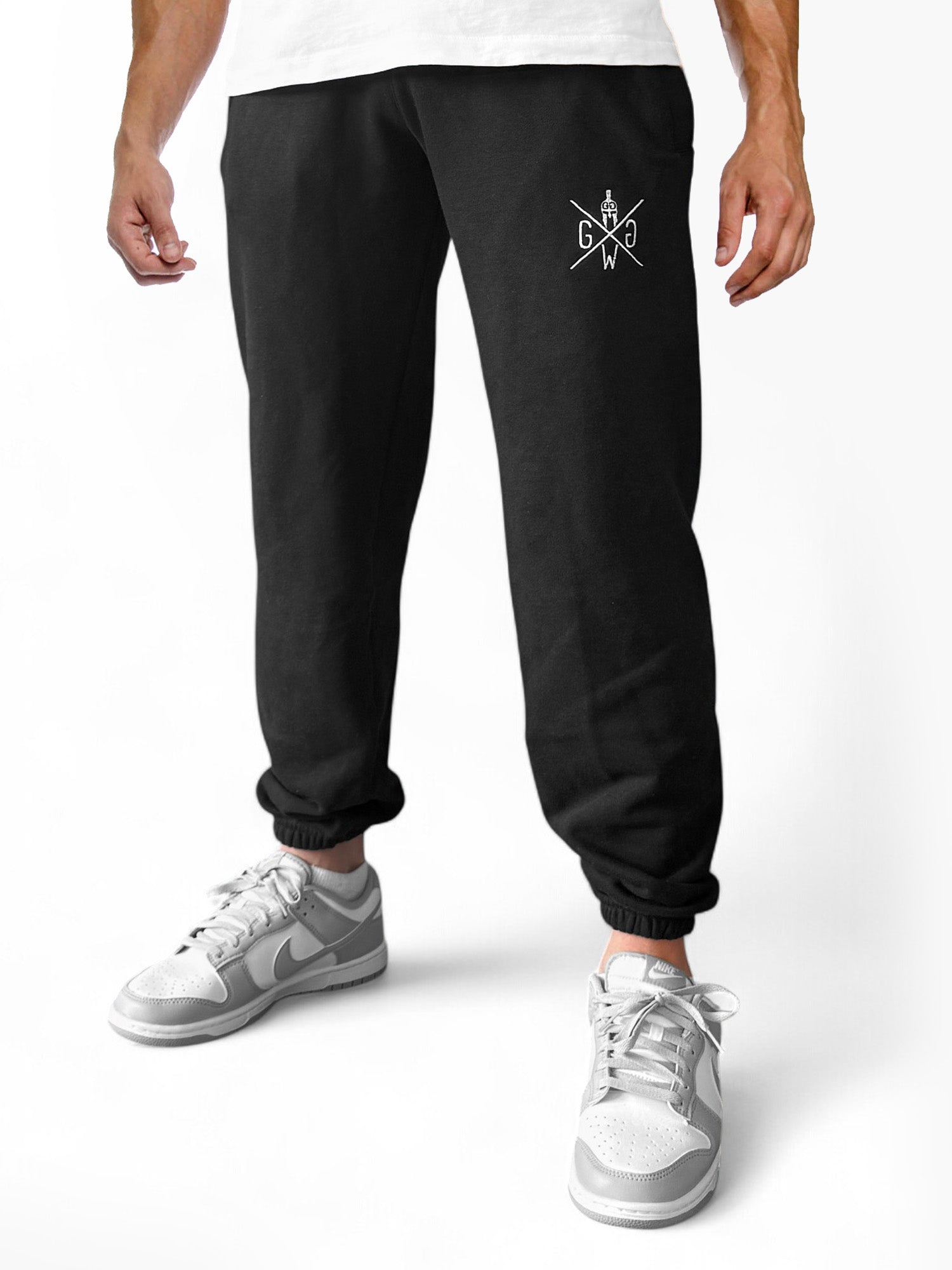 Black Rest Day Joggers Sweatpants for Gym Streetwear – Gym