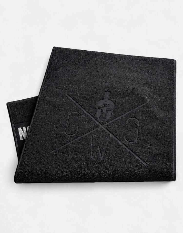 Hochwertiges Gym Handtuch von Gym Generation mit No Pain No Gain Schriftzug – OEKO-TEX® zertifiziert, saugfähig und langlebig