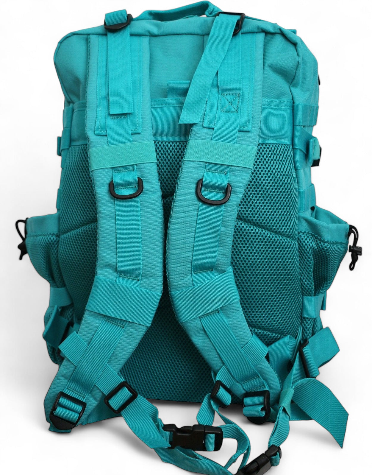 Outdoor & Travel Rucksack – Surf Blue Backpack mit Handgepäck-Maßen, gepolsterter Rückenpartie und geräumigen Fächern für deine Abenteuer.