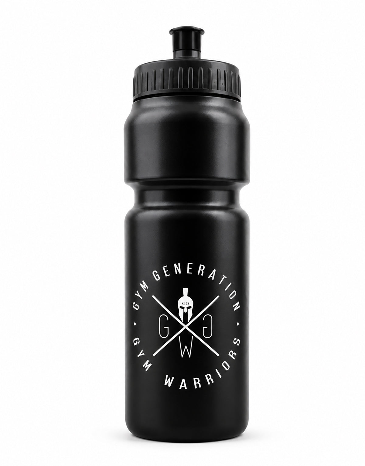 Sportflasche Schwarz 750 ml – Trinkflasche fürs Gym – Gym Generation
