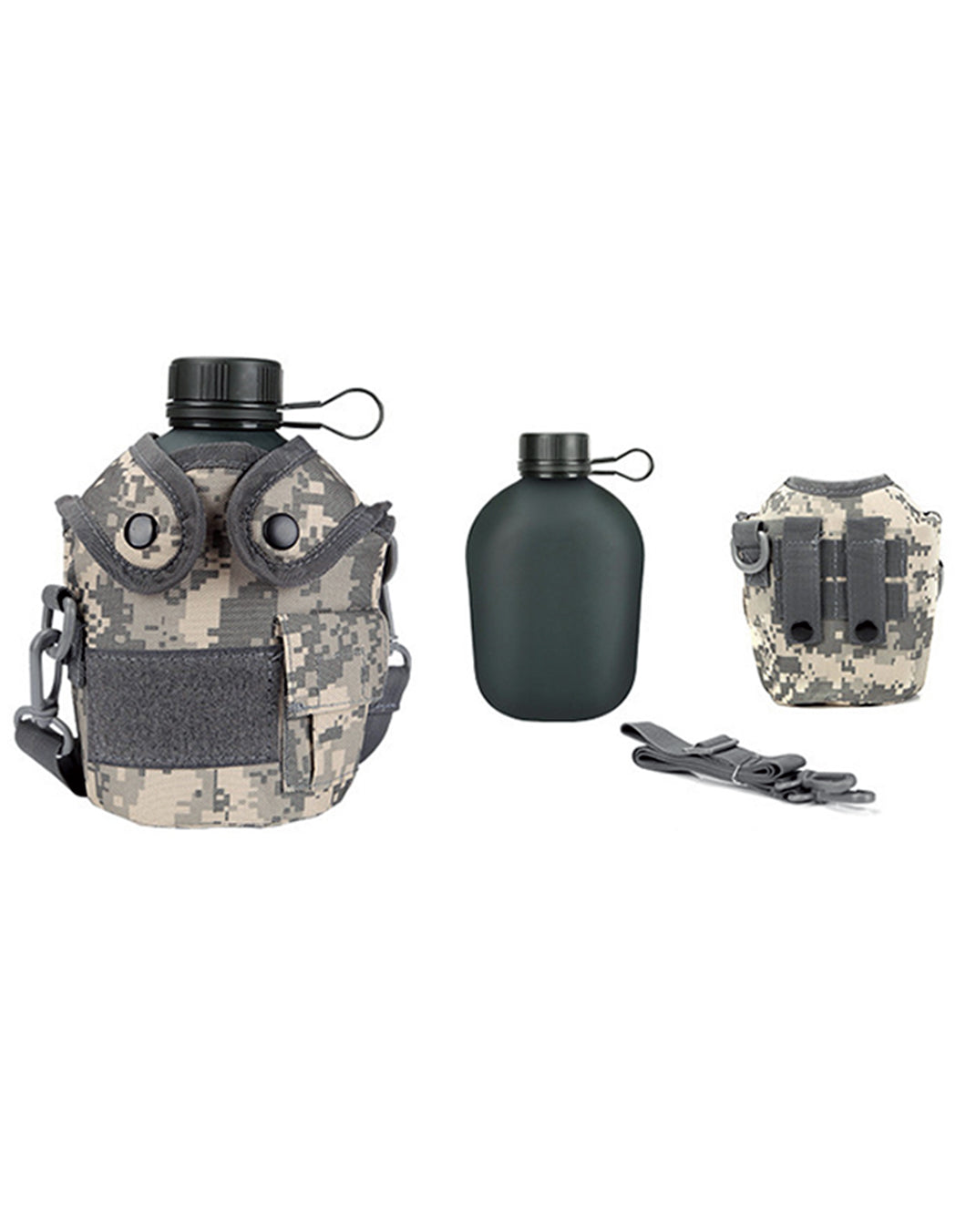Drinking Bottle with Case - Camo