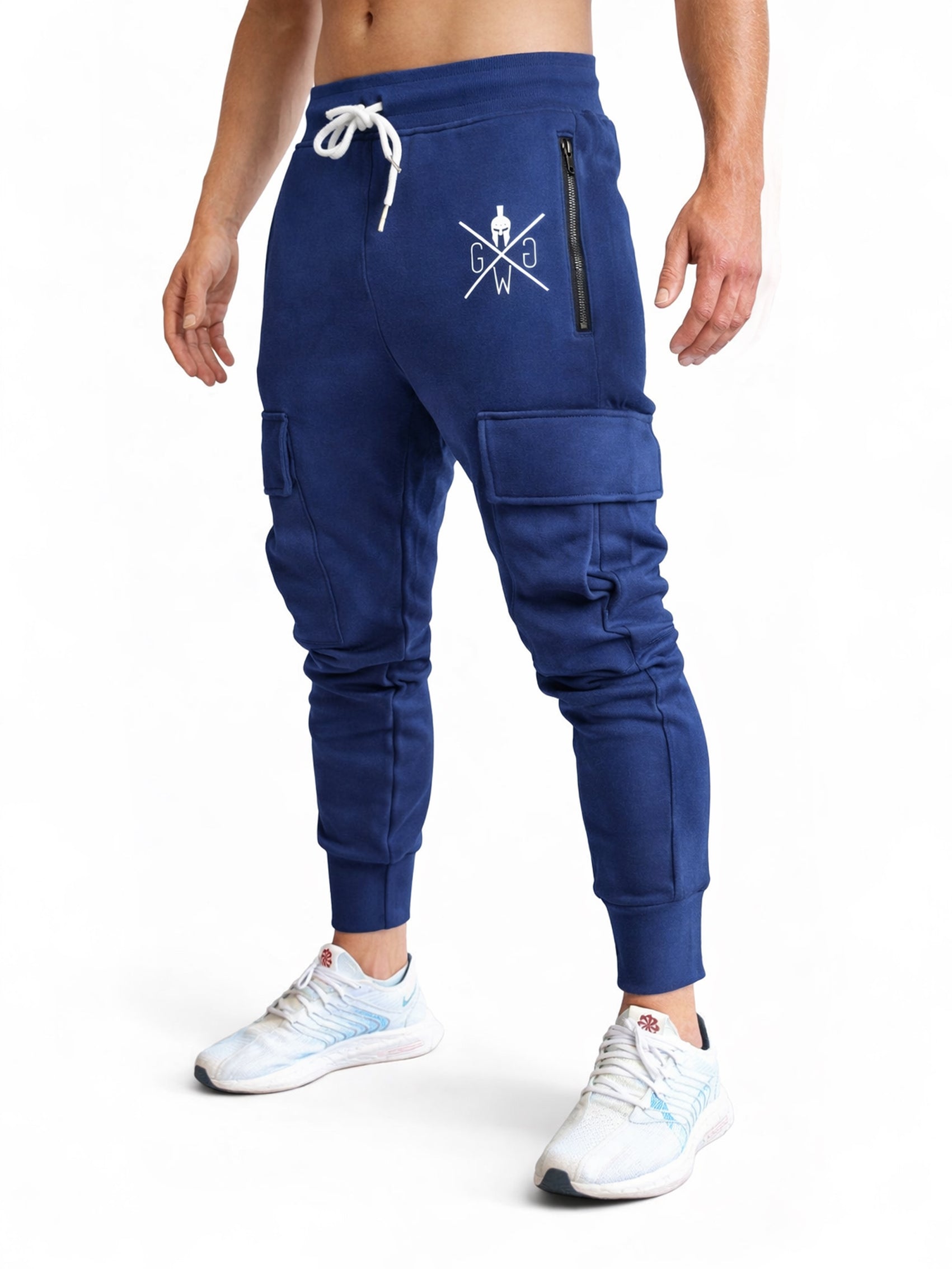 Jogger Pantalon Cargo Homme Jean Jogger Fit Denim Pants