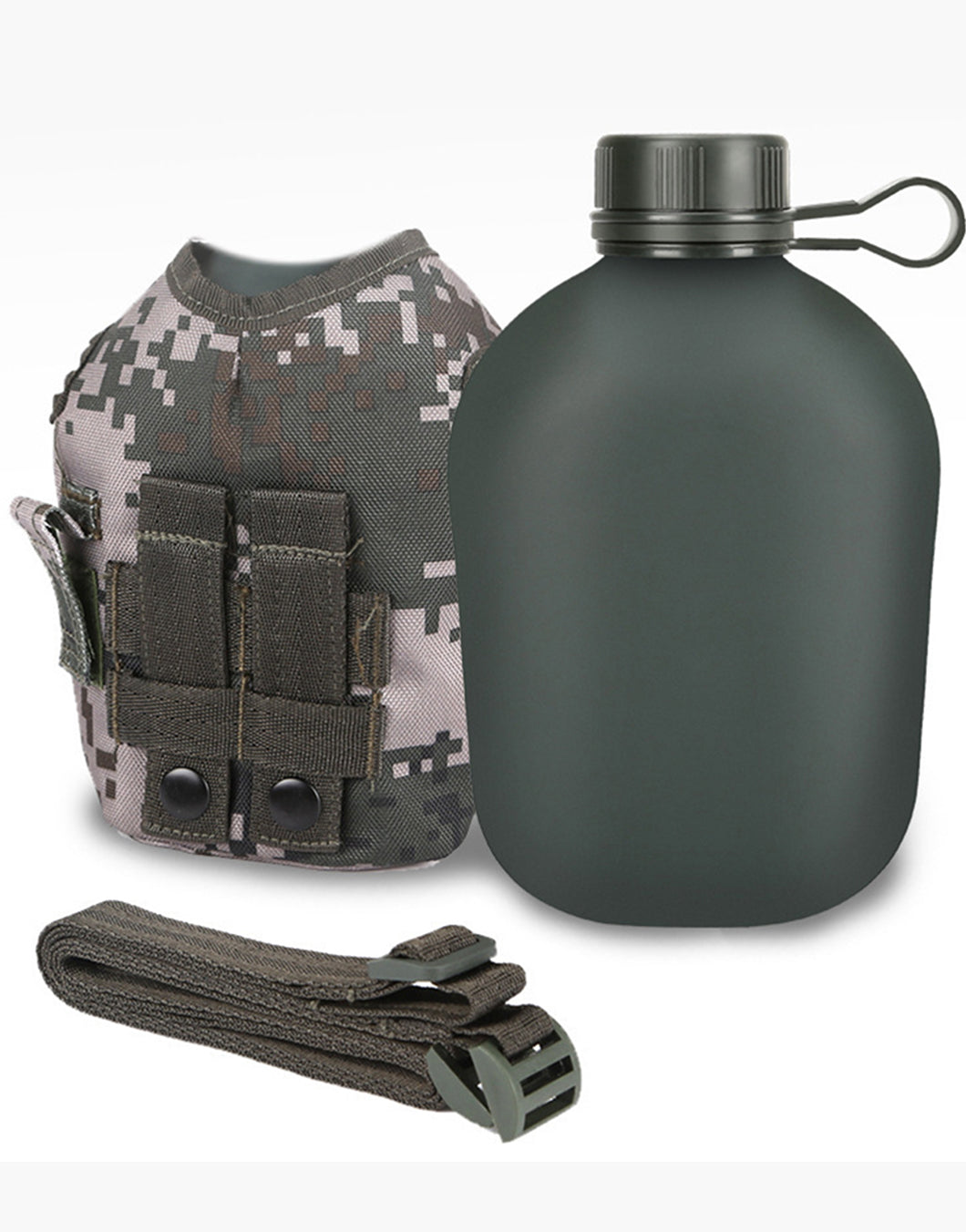 Drinking Bottle with Case - Camo
