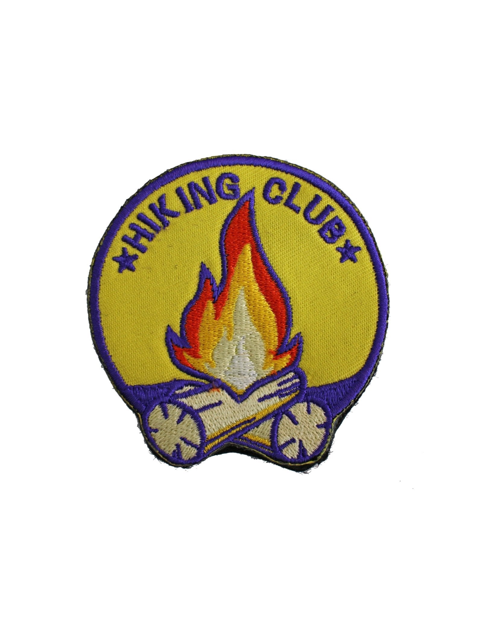 Hiking Club Patch Campfire Emblem for Adventure – Gym Generation
