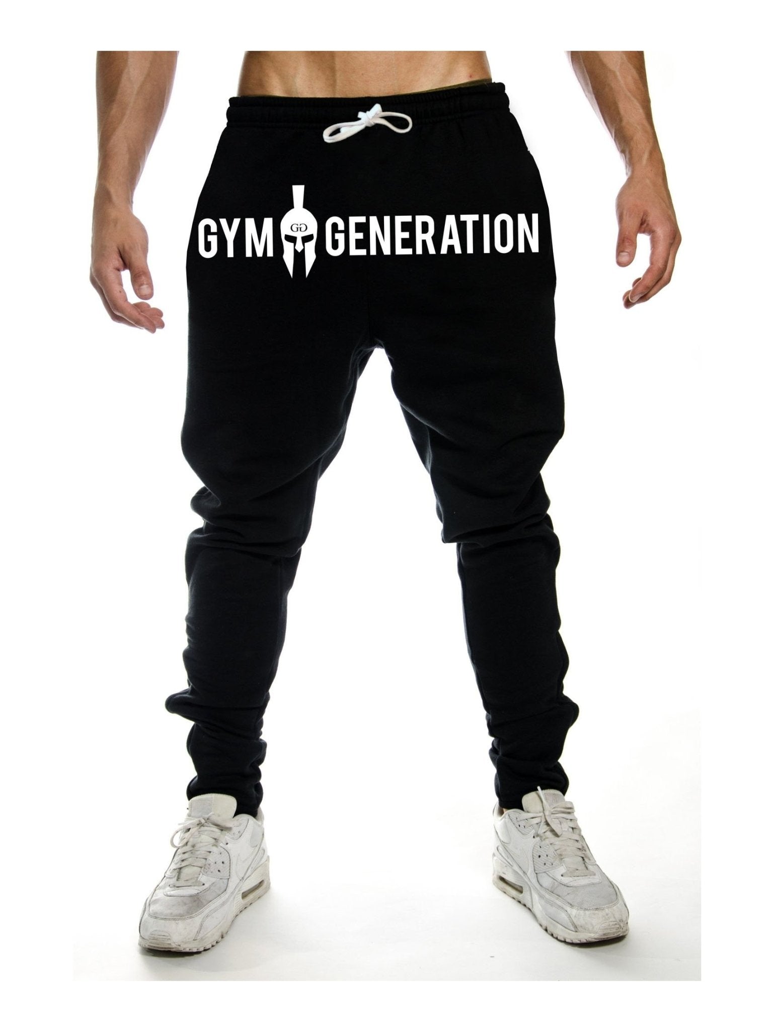Pantalons de sport longs pour hommes  Pantalon de fitness homme noir – Gym  Generation®