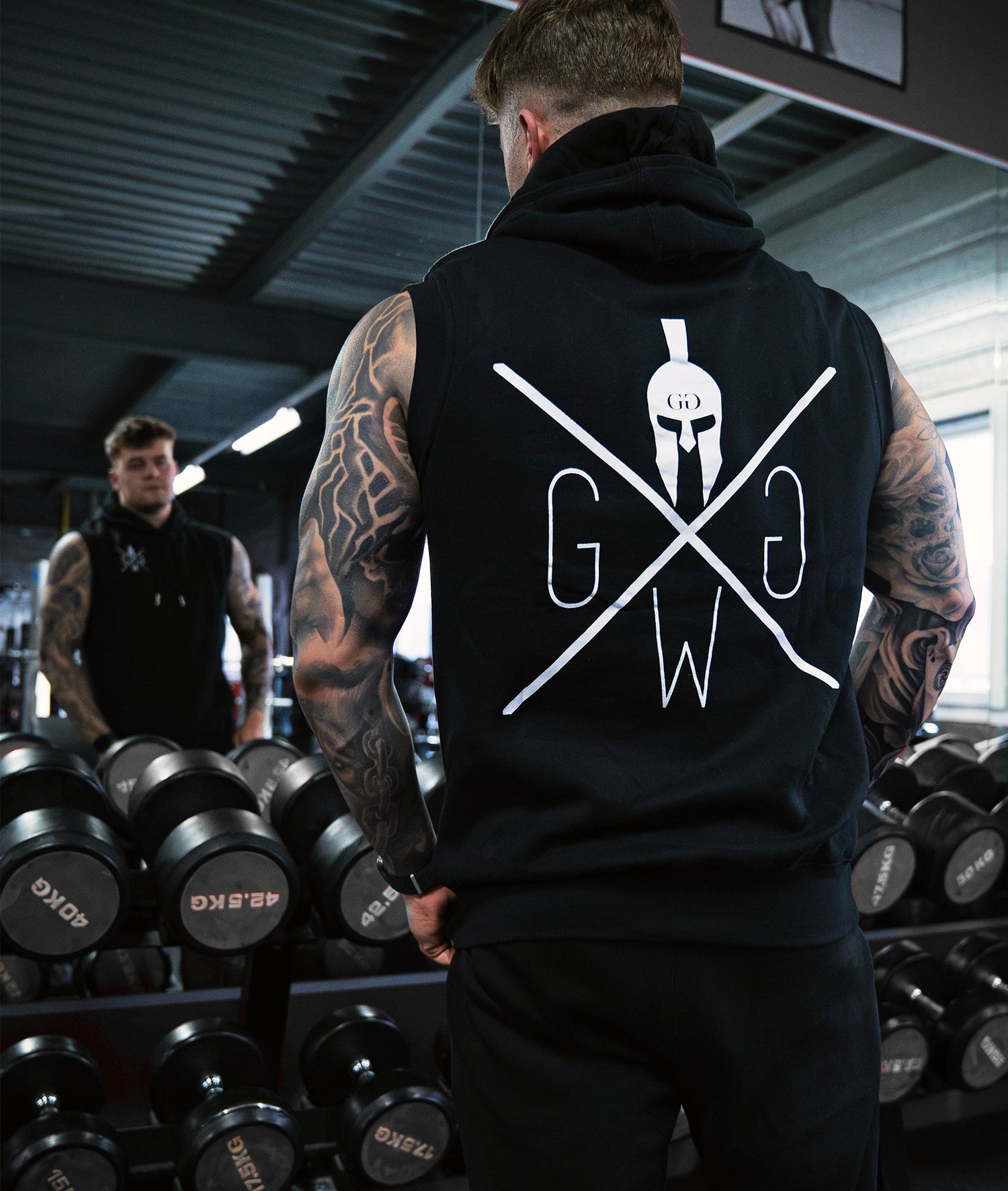 Ärmellose Hoodies für gym