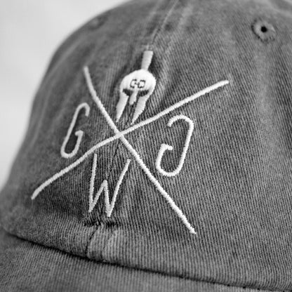 Baseball Cap 'California' - Stonewashed Grau