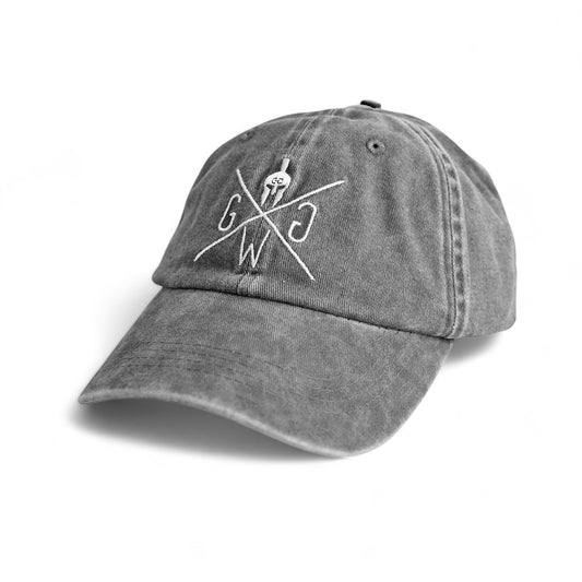 Baseball Cap 'California' - Stonewashed Grau