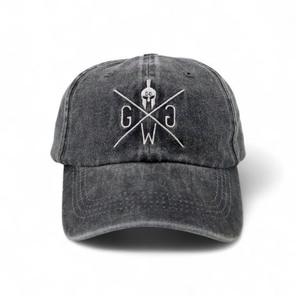 Baseball Cap 'California' - Stonewashed Schwarz