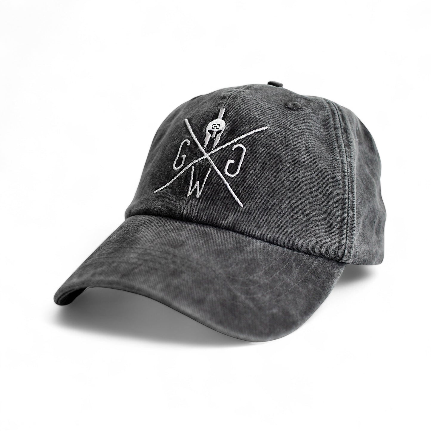 Baseball Cap 'California' - Stonewashed Schwarz