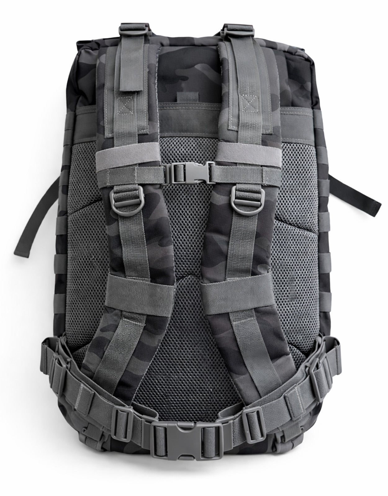Adventurer Gym Rucksack Urban Camo 45L Grau – Gym Generation