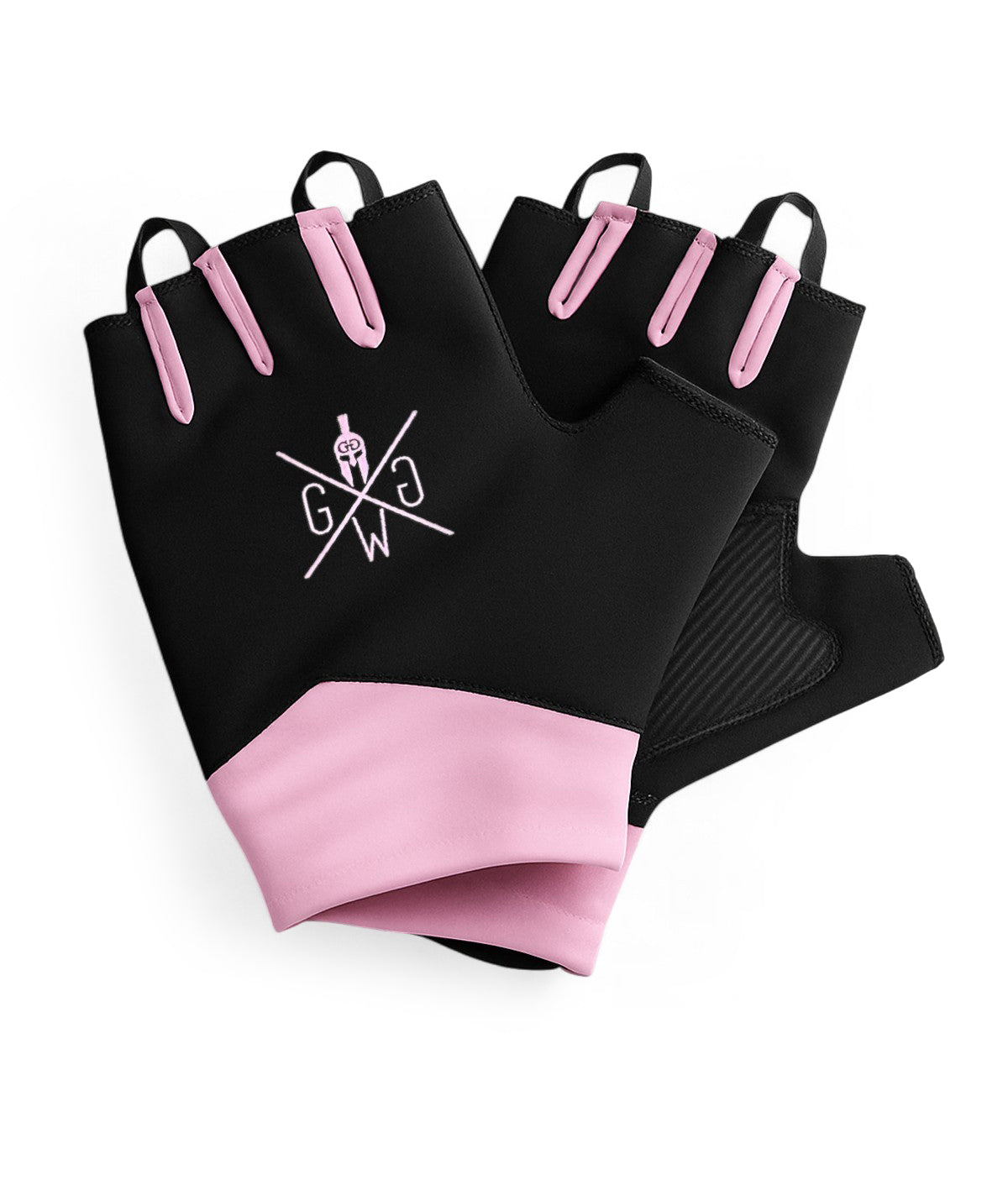 Fitnesshandschuhe Damen Schwarz-Rosa – Grip und Schutz – Gym Generation