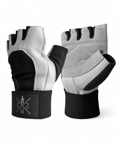 handschuhe leder weiß Fitness Handschuhe aus Leder
