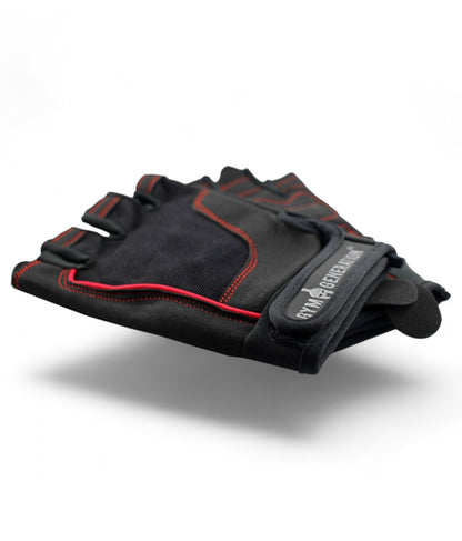 Weightlifting Gloves with Padding - Black