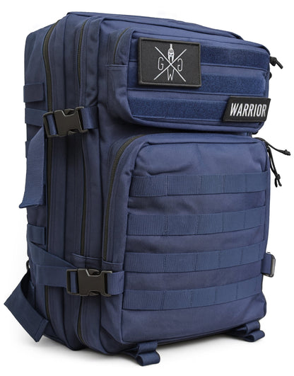 Gym Generation Reise Rucksack in Navy Blau mit 45L Volumen, ergonomischen Schultergurten und robustem Material – vielseitiger Fitness- und Outdoor-Backpack