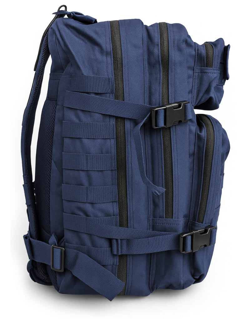 Fitness Rucksack Navy Blau – Hochwertiger Gym Rucksack von Gym Generation, robust, geräumig und ideal für Sport und Outdoor-Aktivitäten.