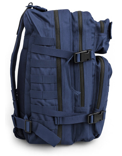 Fitness Rucksack Navy Blau – Hochwertiger Gym Rucksack von Gym Generation, robust, geräumig und ideal für Sport und Outdoor-Aktivitäten.