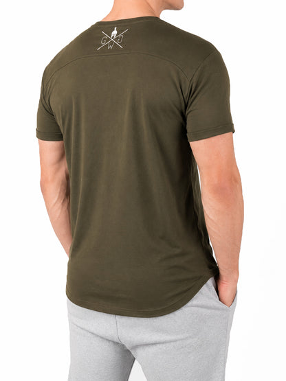 Workout T-Shirt 'Club' - Olive
