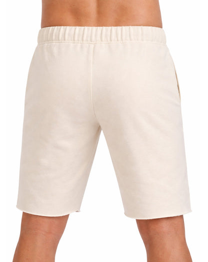 Gym Shorts beige Herren Gym Generation Rückansicht – kurze Fitness Shorts für Gym, Training, Workout und Freizeit