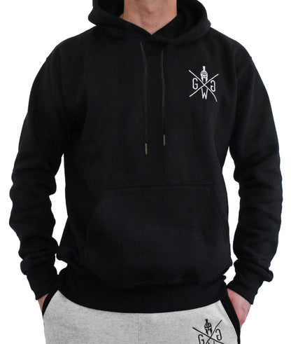 Hoodie Schwarz von Gym Generation – vielseitiger Herren-Kapuzenpullover mit cleanem Design und maximaler Funktionalität für jede Situation.