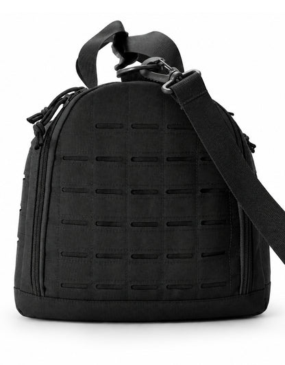 Gym Generation Gym Sporttasche Maverick in Schwarz mit separatem Schuhfach, Schultergurt und robustem MOLLE-Design