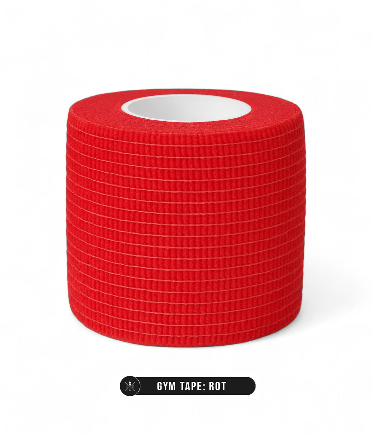 Gym Tape rot 5m x 5cm – elastisches, atmungsaktives Trainingstape für Daumen, Finger und Handgelenke