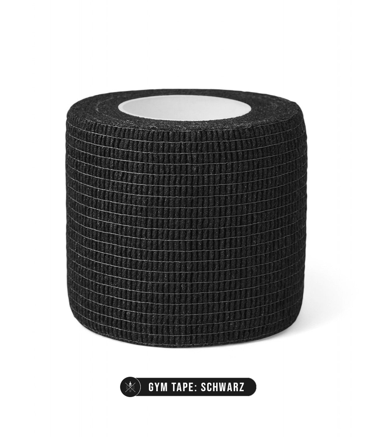 Gym Tape schwarz 5m x 5cm – selbsthaftendes Sporttape für Gewichtheben, CrossFit und Calisthenics