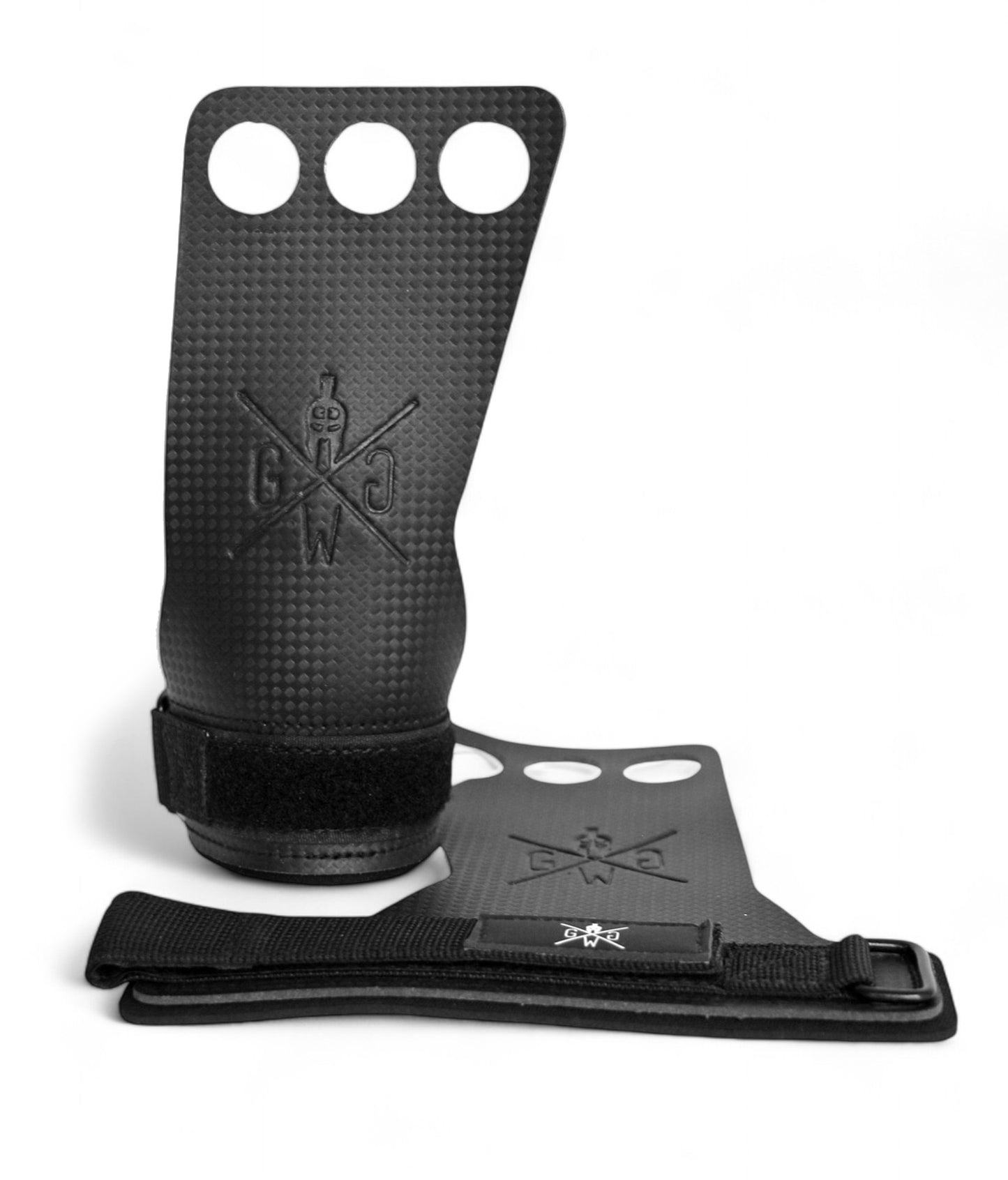 Gym Generation 3-Hole Carbon Lifting Grips für sicheren Halt und Komfort beim Krafttraining