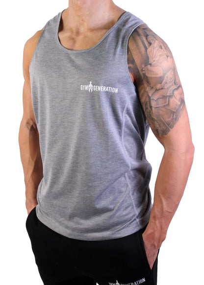 Graues Sport Tank Top für Männer online kaufen – Gym Generation Fitnessmode