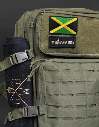 Jamaica Flagge Patch – ein farbenfrohes Symbol jamaikanischer Kultur, robust verarbeitet und perfekt für Kleidung, Accessoires und Abenteuer.