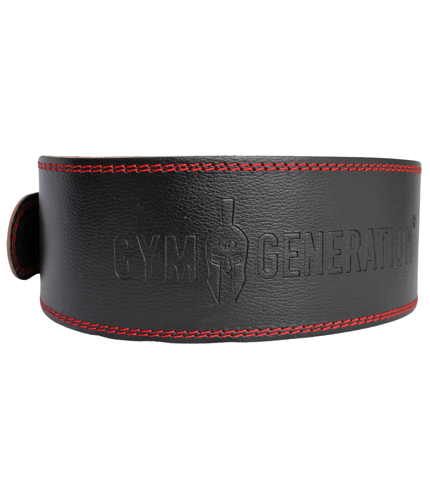 Premium Leather Weightlifting Belt - Black