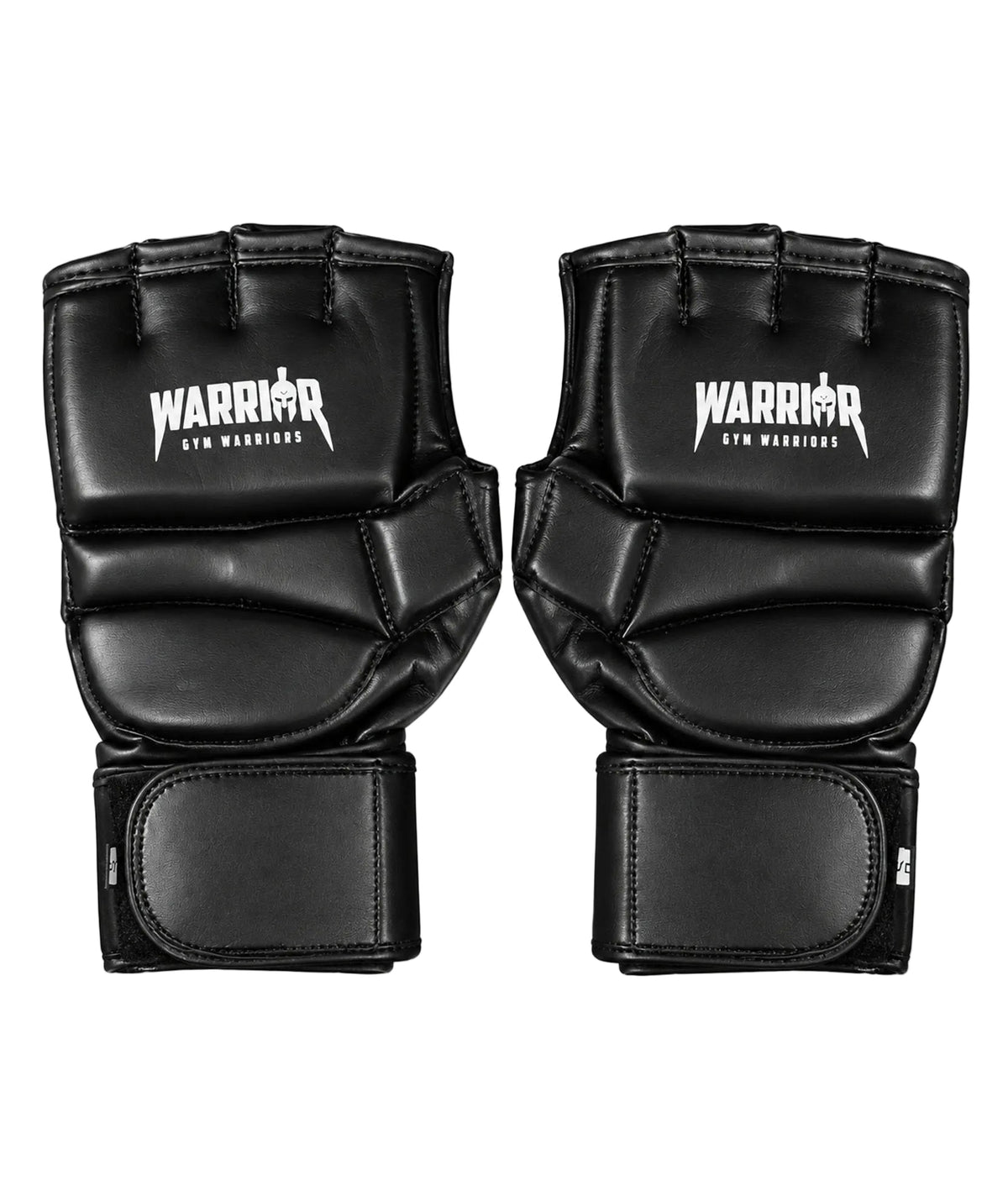 Paio di guanti da combattimento visti dall’alto, imbottitura continua sulle nocche e polsino in velcro – guanti da allenamento MMA Gym Generation