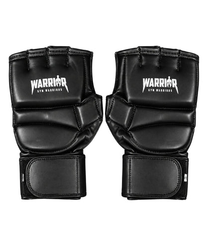 Paio di guanti da combattimento visti dall’alto, imbottitura continua sulle nocche e polsino in velcro – guanti da allenamento MMA Gym Generation