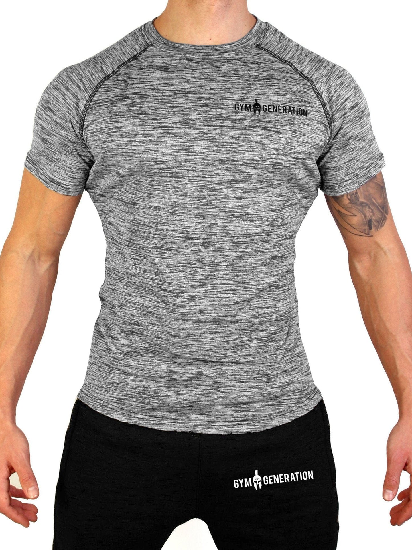 Raglan Sport T-Shirt - Gray