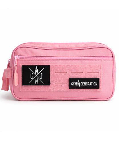 Kulturbeutel Damen Pink Gym Generation – kompakter Necessaire für Kosmetik, Gym und Reisen