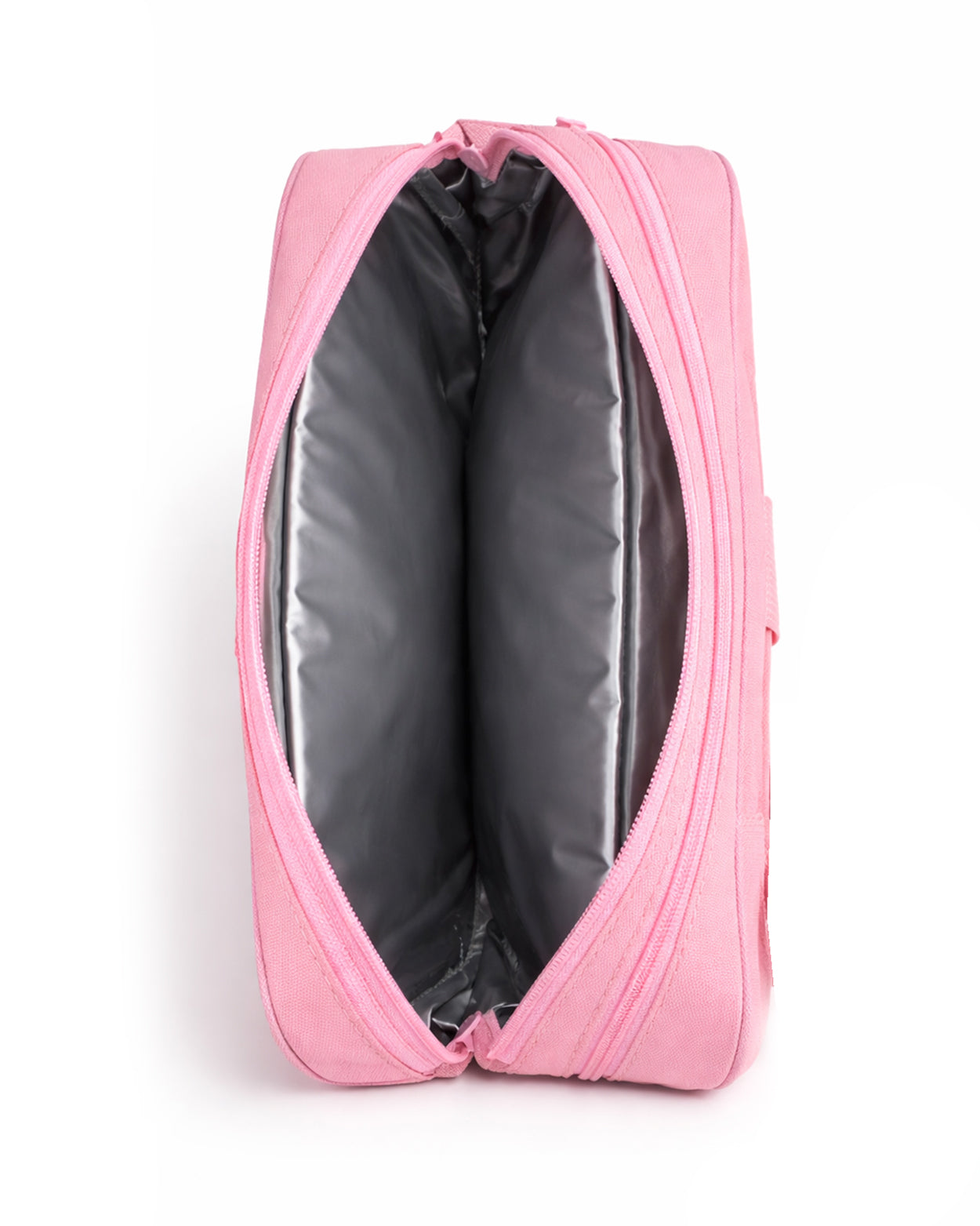 Wasserabweisendes Damen Necessaire Pink mit beschichtetem Innenraum – ideal für Kosmetik und Reiseartikel