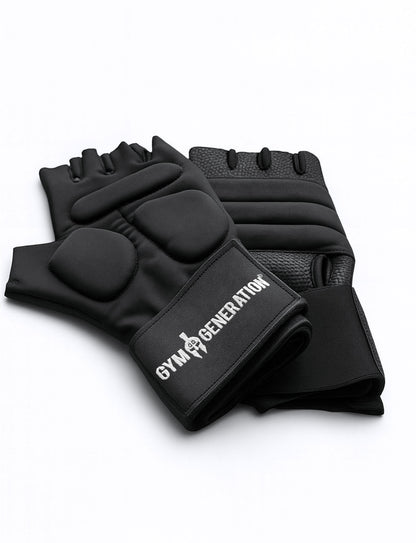 Trainingshandschuhe gepolstert – Gym Handschuhe Schwarz – Gym Generation