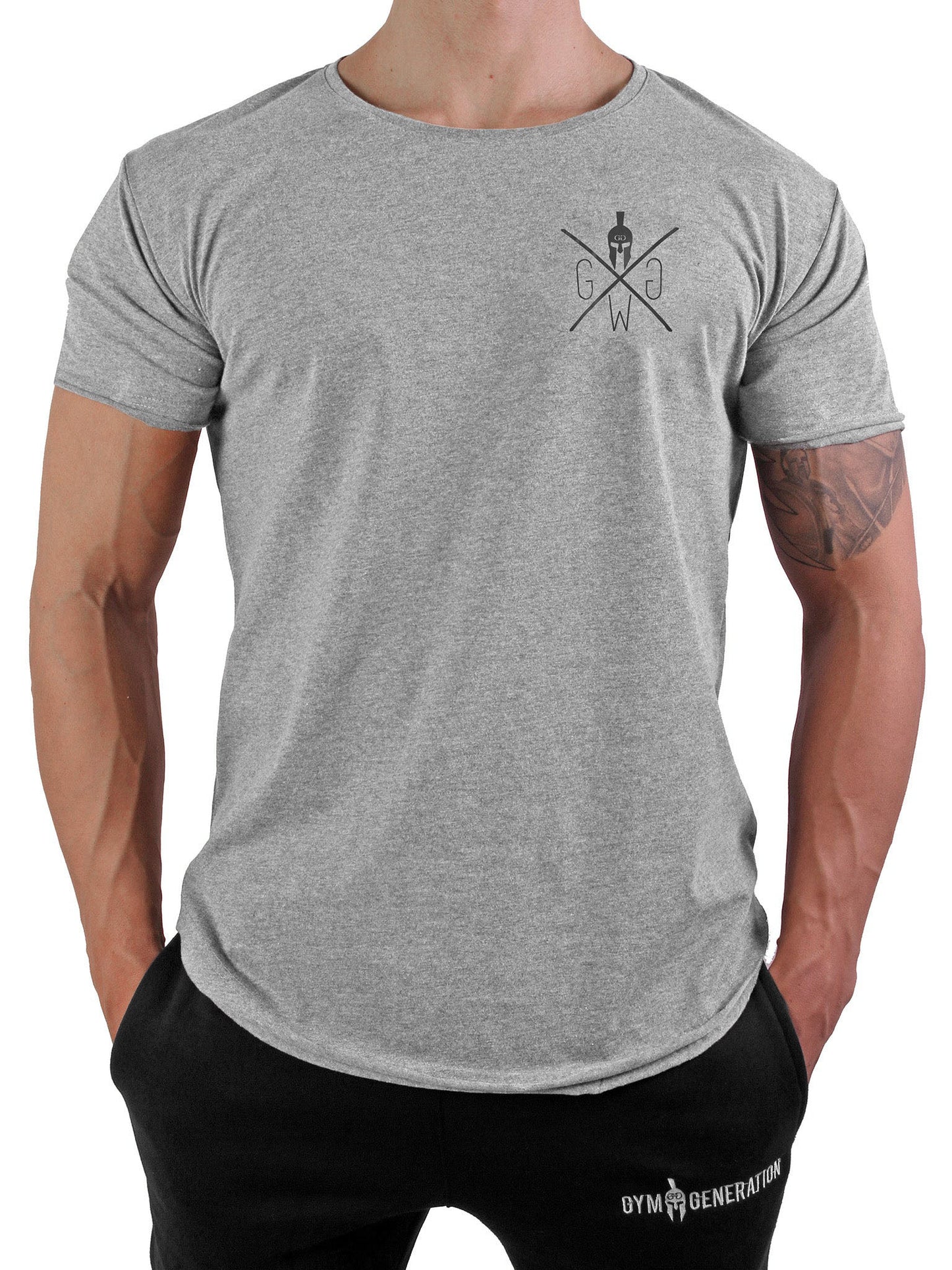 Urban Warrior T-Shirt - Fresh Gray - Gym Generation®--www.gymgeneration.ch