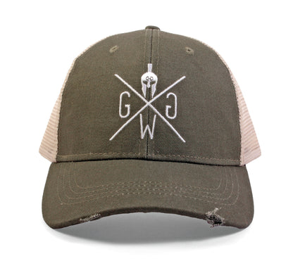 Casquette Venice Trucker olive