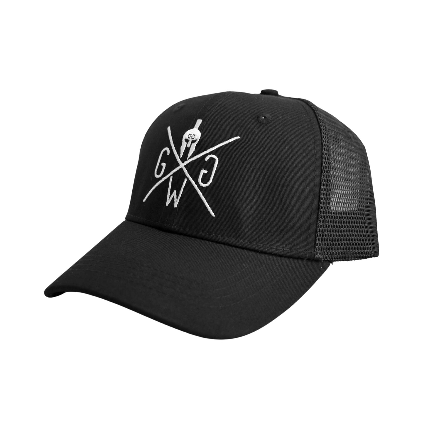 Venice Trucker Cap - Black