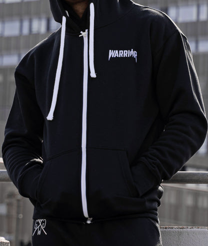 Sportlicher Herren Hoodie von Gym Generation - Komfort, Stil und Funktion für dein Workout, mit Warrior-Design für maximale Motivation.