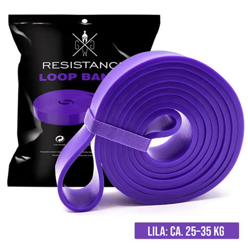 Lila Widerstandsband 25-35 kg – Resistance Band für Functional Training und Muskelaufbau
