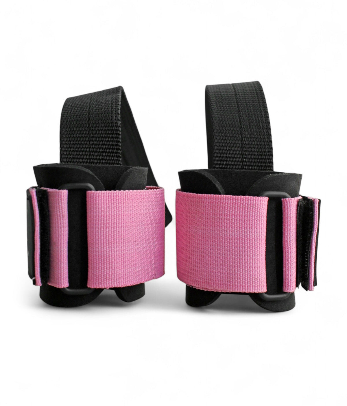 Premium Zughilfen Damen mit Handgelenkschutz in Pink – Profi Lifting Straps für Frauen – Grip Support für Krafttraining, Powerlifting & Calisthenics