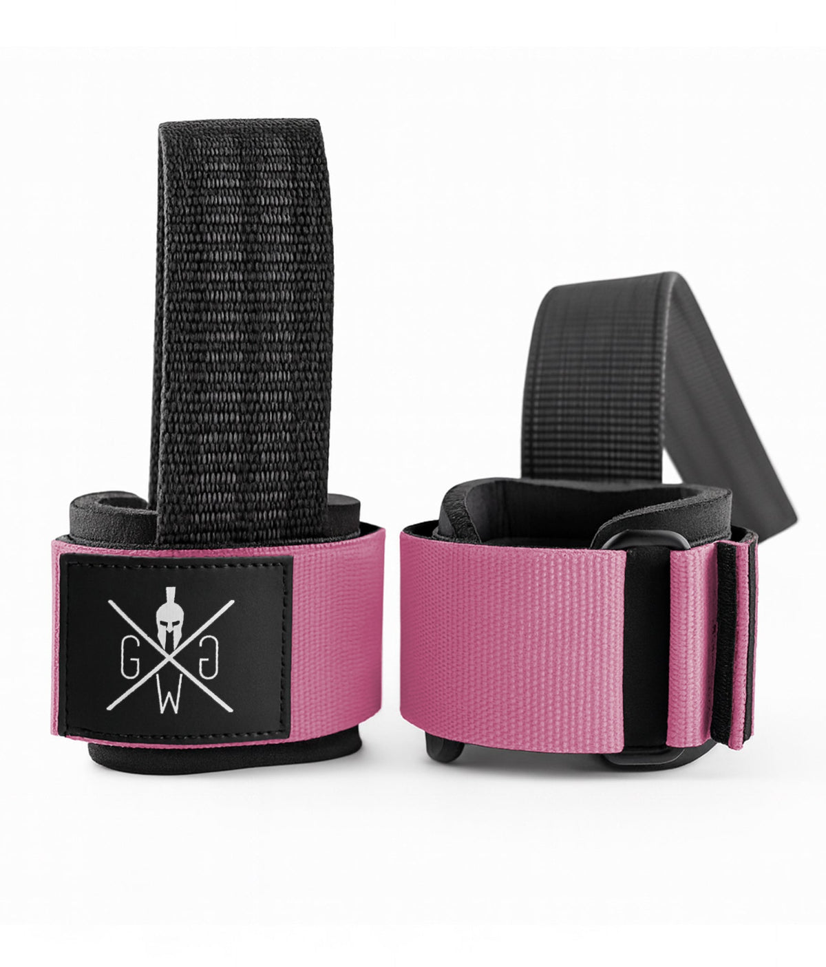 Zughilfen Set Damen Pink – Handgelenkbandagen mit Lifting Straps für Deadlifts, Klimmzüge und Bodybuilding – ergonomisch & stabilisierend